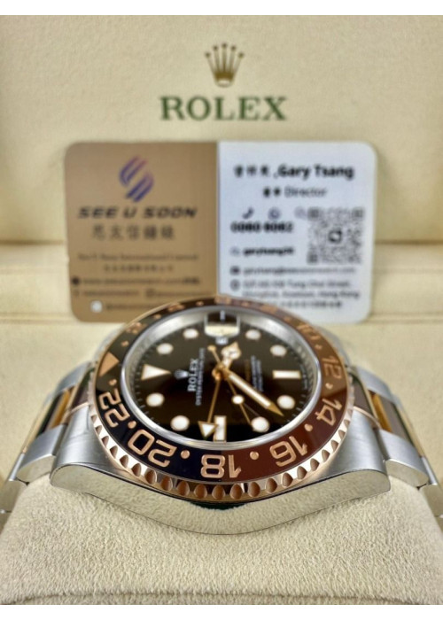 二手 ▶️ Rolex 勞力士 GMT-MASTER II ◀️ 126711CHNR 2024年錶 (40mm)